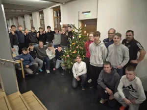 Weihnachtsfeier unsere B-Junioren