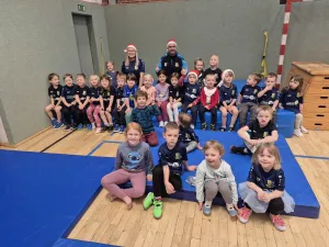 Weihnachtsfeier unserer 4 Kindersportkurse