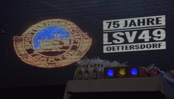 Festveranstaltung 75 Jahre LSV 49 Oettersdorf