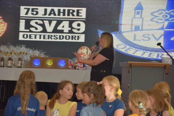 Festveranstaltung 75 Jahre LSV 49 Oettersdorf