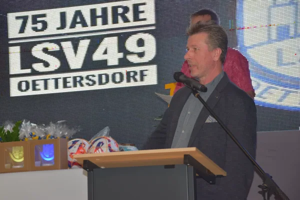 Festveranstaltung 75 Jahre LSV 49 Oettersdorf