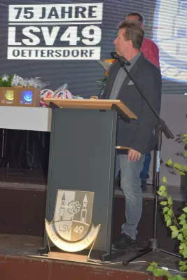 Festveranstaltung 75 Jahre LSV 49 Oettersdorf