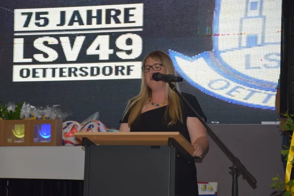 Festveranstaltung 75 Jahre LSV 49 Oettersdorf