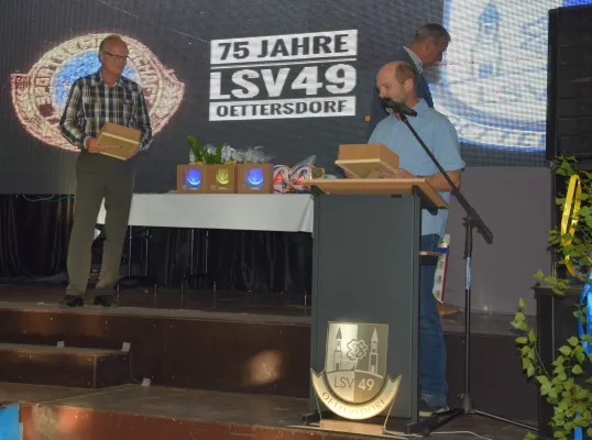 Festveranstaltung 75 Jahre LSV 49 Oettersdorf